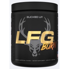 BUCKED UP, LFG burn, PREMIUM Pre-Workout, предтренировочный комплекс сжигающий жир, вкус Lava Flow (Клубника, ананас, кокос), 315 г (30 порций)